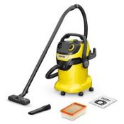 Kärcher WD 5 Corded Wet & dry vacuum, 25.00L. - P3. The Kärcher WD 5 takes on the jobs too tough for
