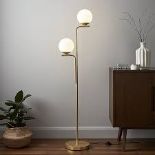 dGoodHome Baldaz Brass effect Floor light. - P4.