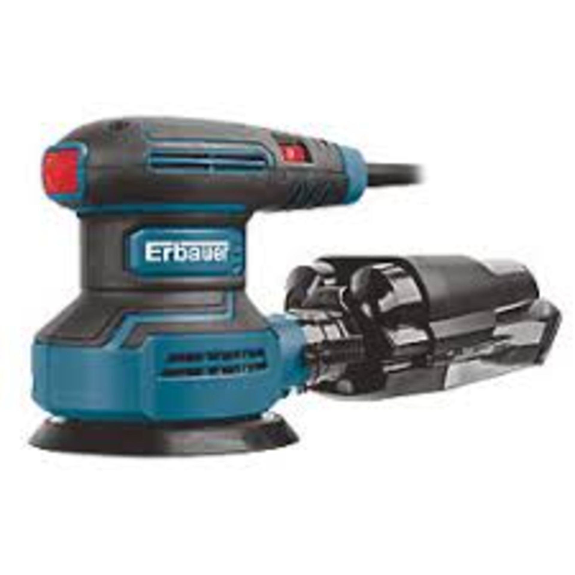 Erbauer ERO400 125mm Electric Random Orbital Sander 220-240V. - P4. Orbital sander with advanced