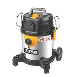 Titan TTB922VAC-M 1400W 20Ltr M Class Wet & Dry Vacuum 220-240V. - P1.