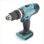 Makita DHP453 Solo Cordless Hammer Drill 18 V, Black, Blue. - P4.