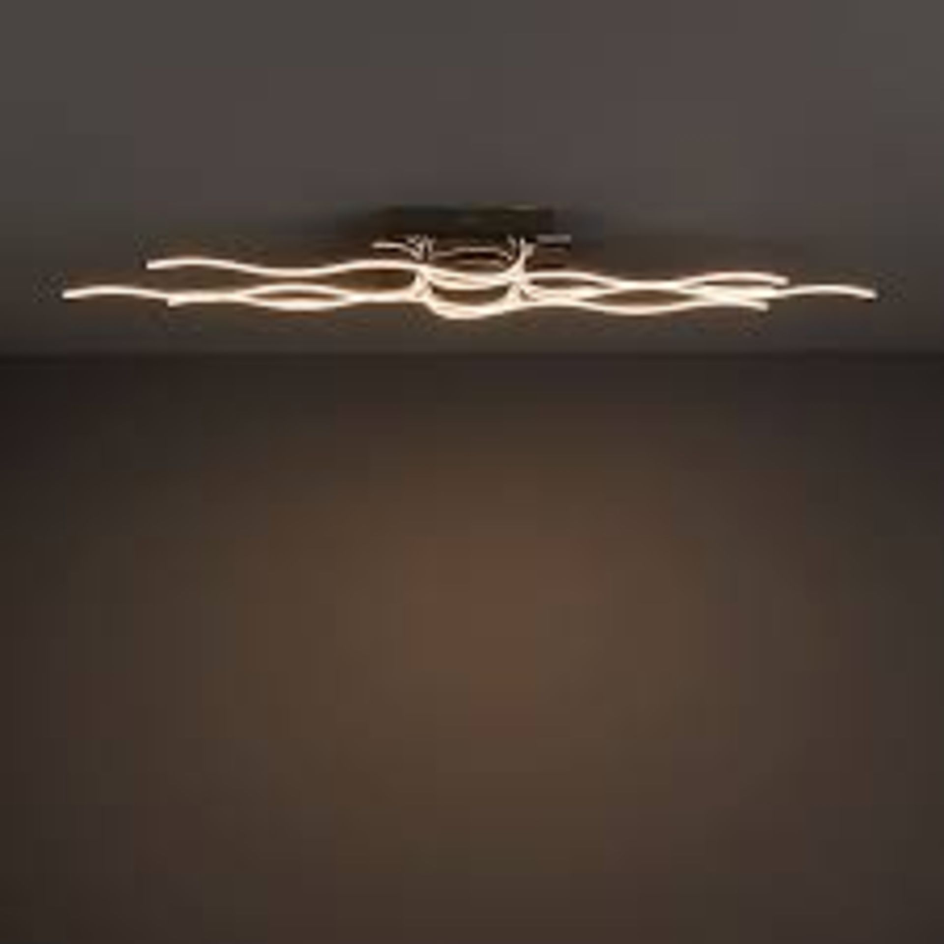 Colours Vaccus Brushed Chrome effect 6 Lamp Ceiling light . - P3.
