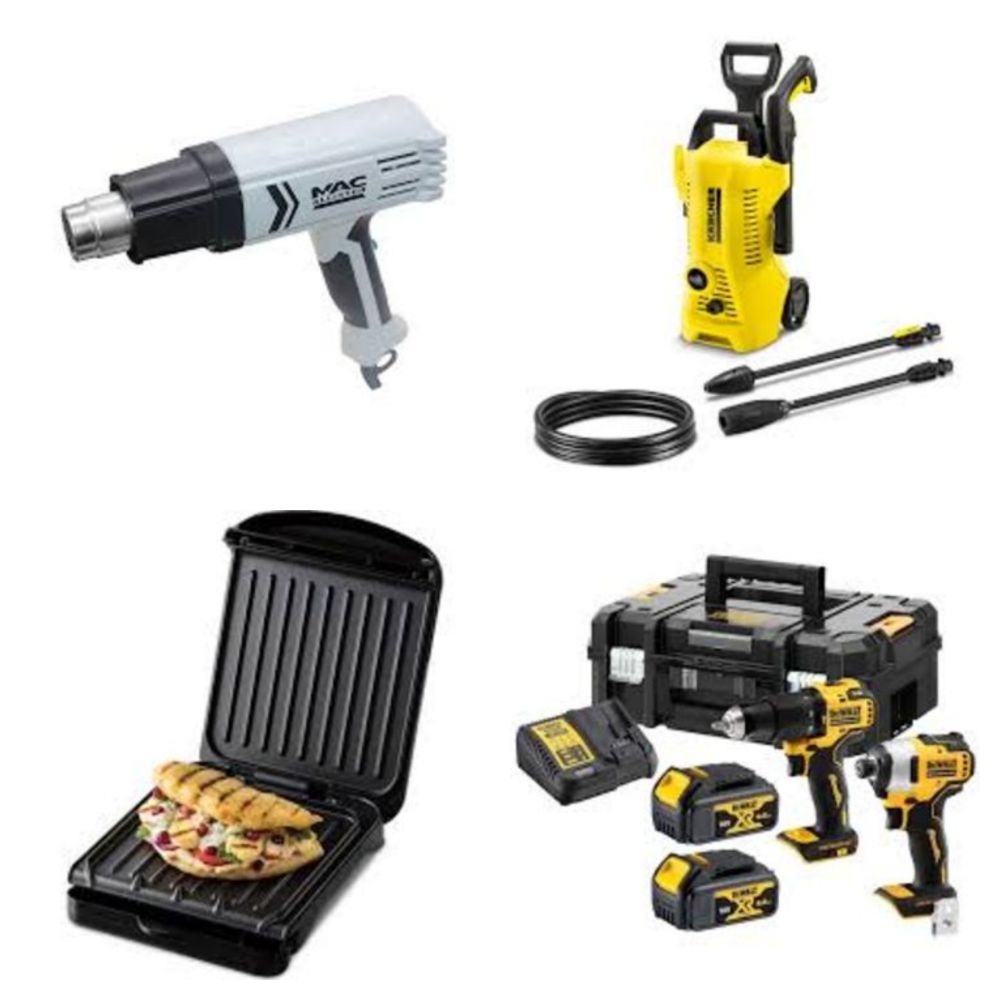 Pallets of High Value Stock - DeWalt, Karcher, Bosch, Makita, Bosch, Yale & More | Power Tools, Electricals, DIY, Outdoor, Security & More!