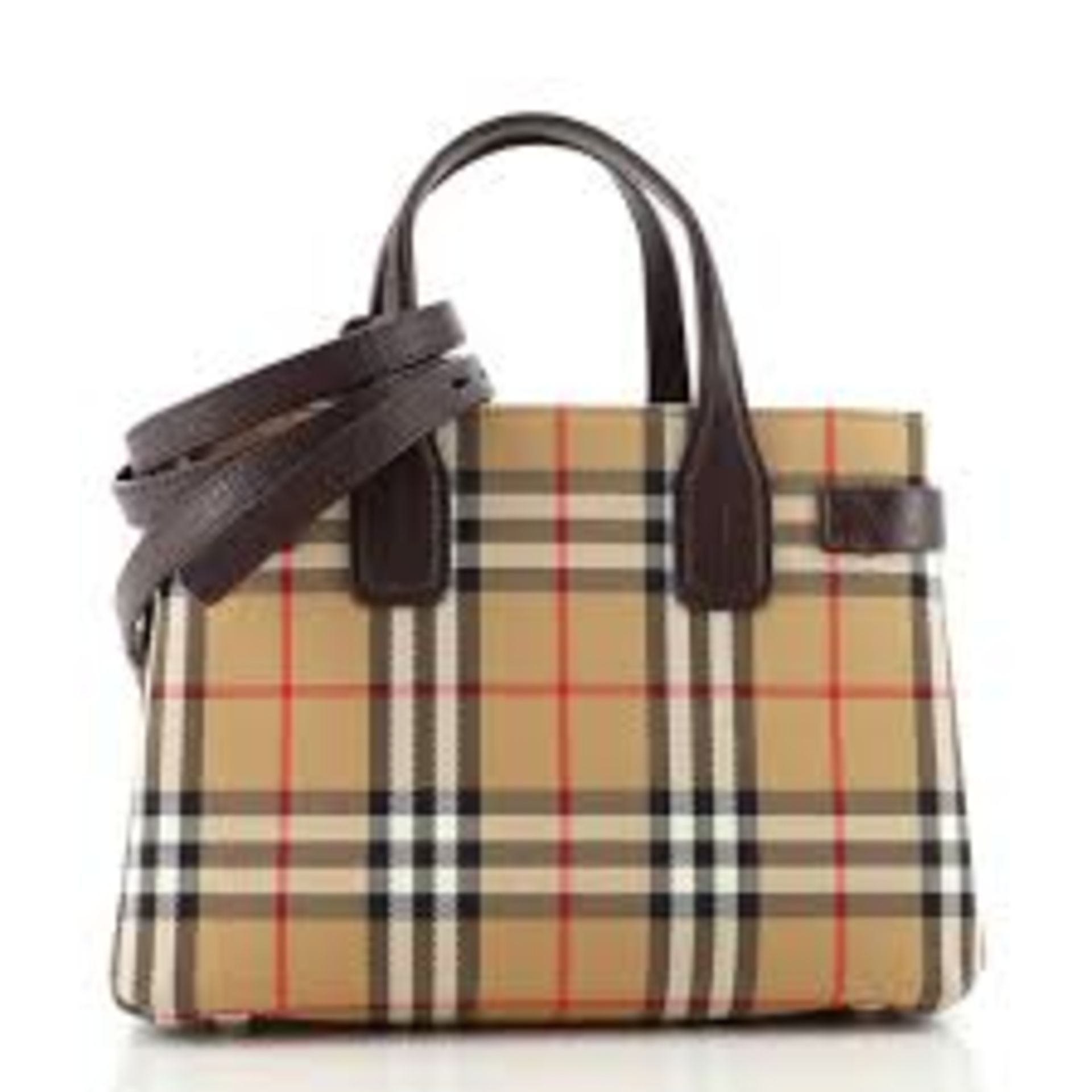 Burberry House Check Banner Tote Bag. 28x20cm. - Image 2 of 8