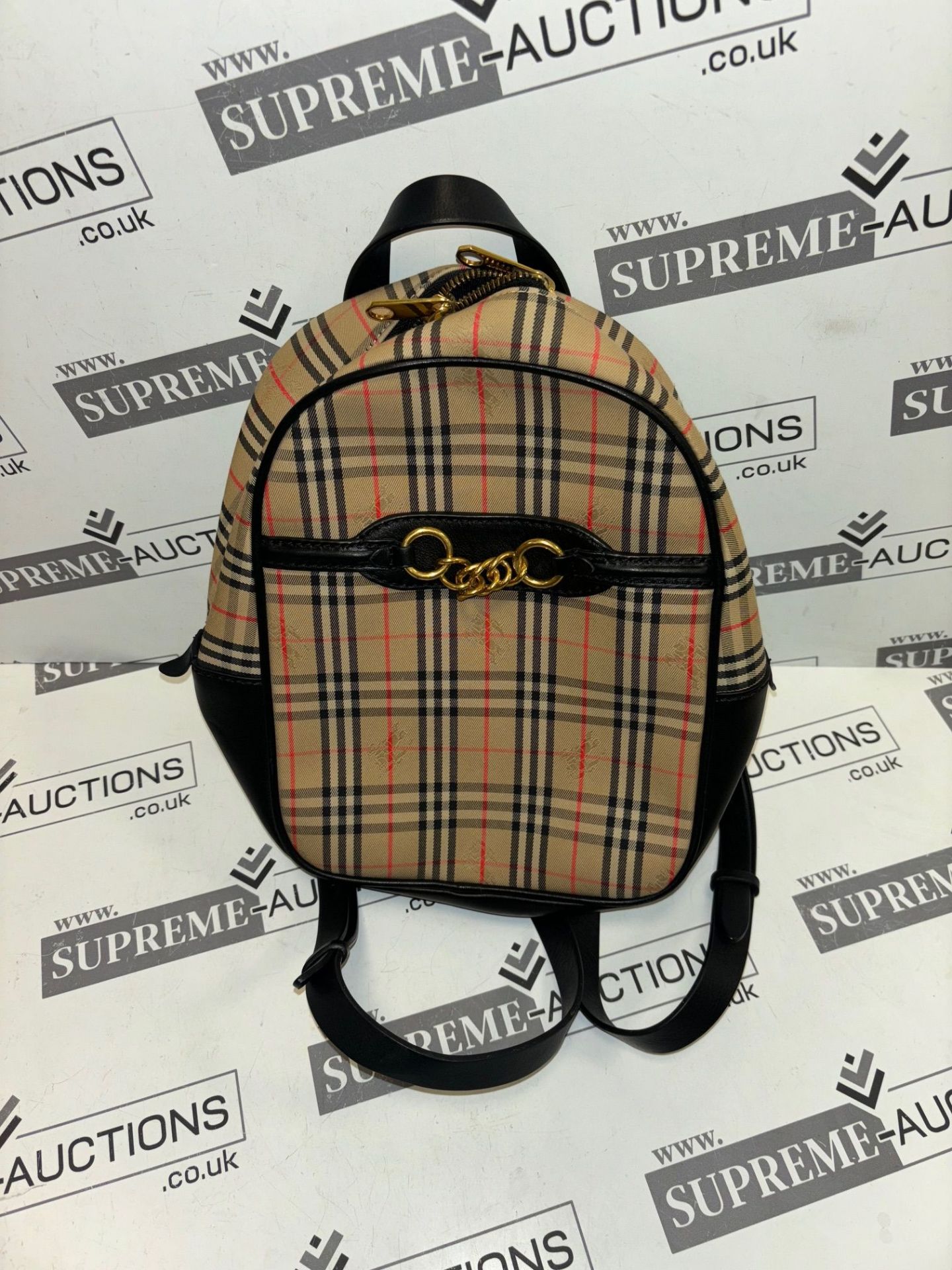Burberry Link Backpack in Nova Check. 20x25cm. - Image 5 of 10