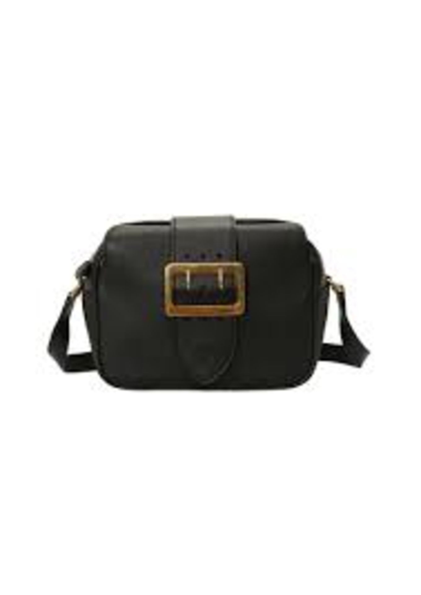 Burberry The Small Leather Buckle Bag in Black 20x18cm. - Bild 3 aus 11