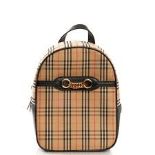 Burberry Link Backpack in Nova Check. 20x25cm.