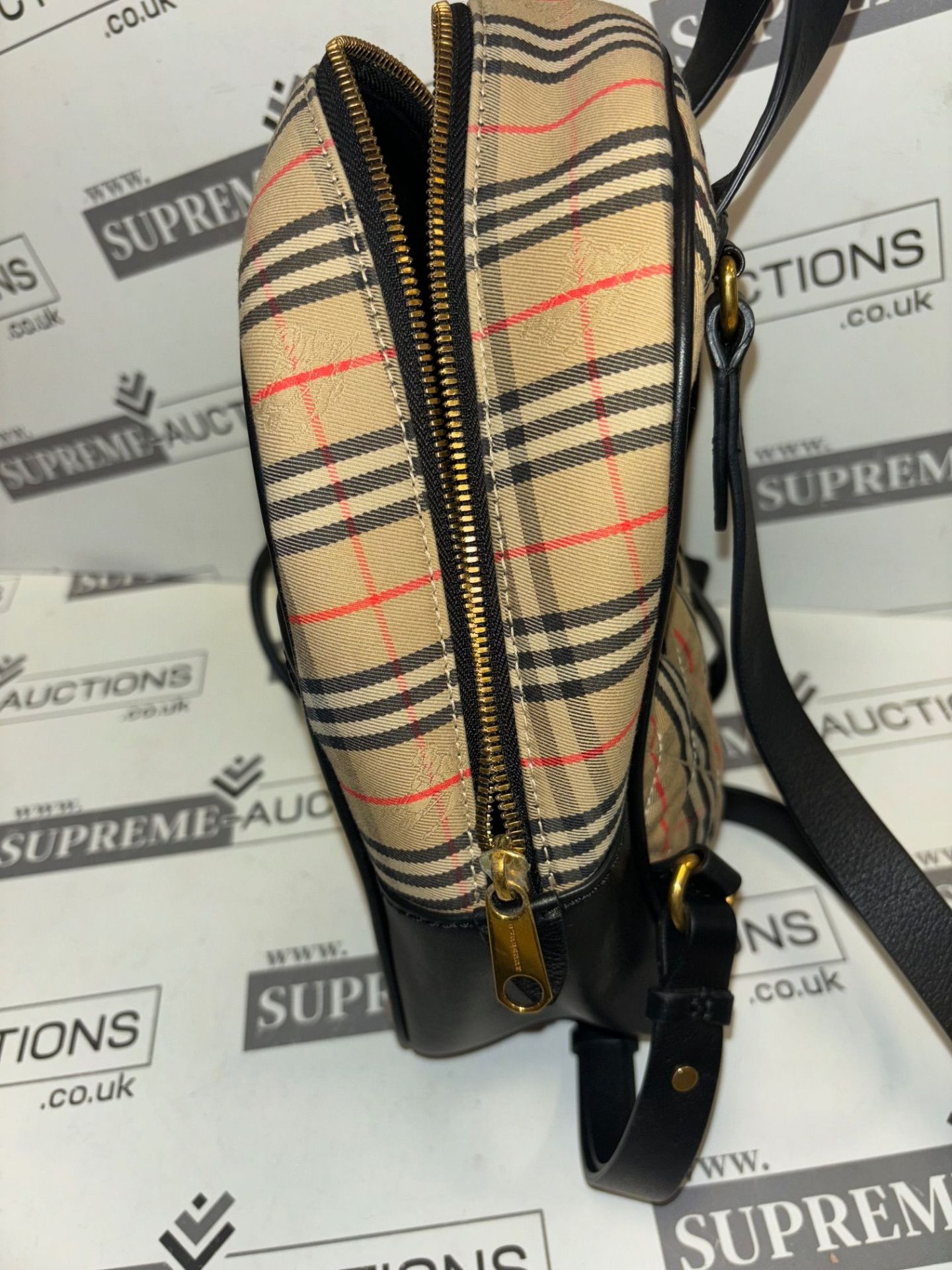 Burberry Link Backpack in Nova Check. 20x25cm. - Image 10 of 10