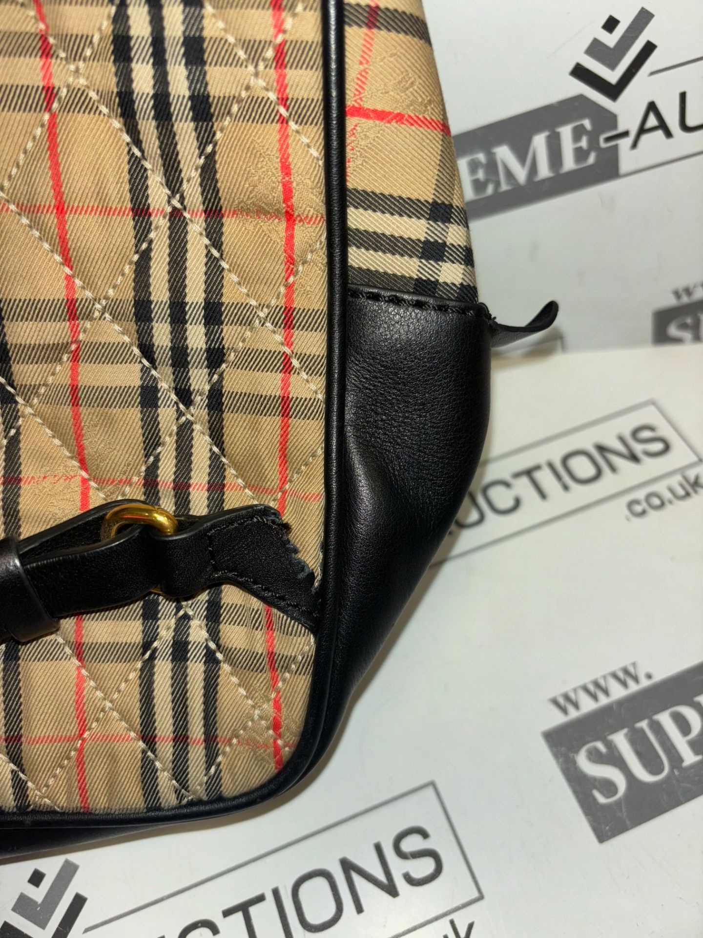 Burberry Link Backpack in Nova Check. 20x25cm. - Image 7 of 10