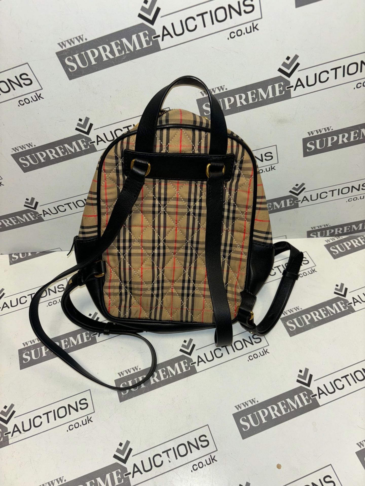Burberry Link Backpack in Nova Check. 20x25cm. - Image 6 of 10