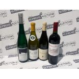 MIXED LOT CONTAINING 6 X BOTTLES OF WINE domaine henri ruppert 12, DOMAINE Saint-GUIRONS, Etc