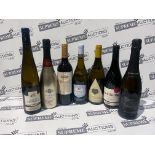 MIXED LOT CONTAINING 12 X BOTTLES OF wine mamrolay, marsanne, COL DE L`UTAI, Etc