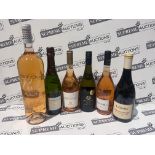 MIXED LOT CONTAINING 12 X BOTTLES OF wine rapaura springs, CRMMANT DE LOIRE, CALAFURIA, Etc