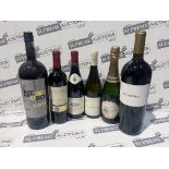 MIXED LOT CONTAINING 12 X BOTTLES OF wine NEROORO, the GUV`nor, chateau roqueegrave, Etc