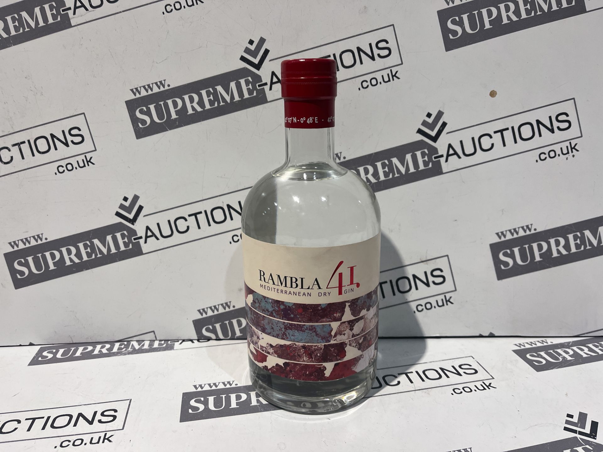 LOT CONTAINING 10 X BOTTLES OF RAMBLA MEDITERRAEAN DAY 41 GIN