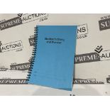 36 X BRAND NEW STUDENTS DIARIES AND PLANNER P5