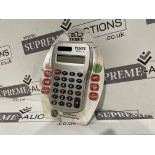 20 X BRAND NEW TEXET DUAL POWERED POCKET CALCULATORS P5