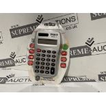 10 X BRAND NEW TEXET DUAL POWERED POCKET CALCULATORS P5