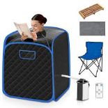 Multigot Portable Steam Sauna, Personal Full Body Sauna Spa . - R14.5.