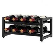 3 x 2-Tier 8-Bottle Wine Rack. - R14.11. This open wine rack will be an ideal choice to display your