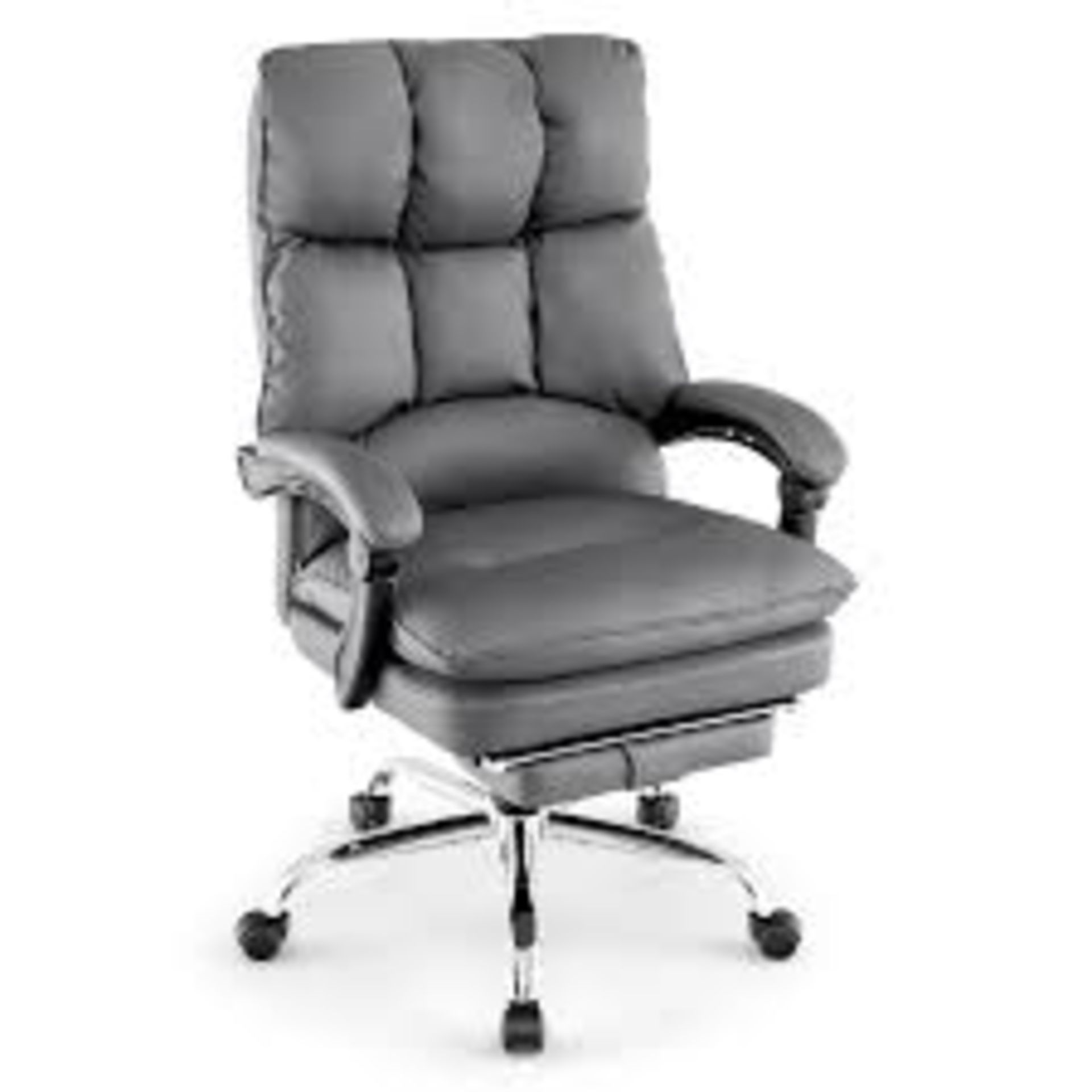 Office Desk Chair Ergonomic Padded Reclining Chair. - R13a.13.