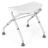 Folding Portable Shower Seat with Adjustable Height for Bathroom. - R14.15. With the premium