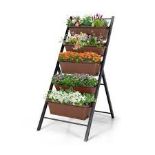 5-tier Vertical Garden Planter Box Elevated Raised Bed. - R14.14. This vertical garden planter can