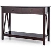 Console Table with Drawers, Storage Shelves and Anti-toppling. - R14.7.