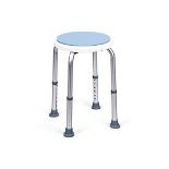 Costway 360° Rotating Shower Stool Height Adjustable Bath Chair. -R14.6.