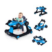 4-In-1 Baby Push Walker With Adjustable Height And Speed-Blue. - R14.10. This 4-in-1 baby walker