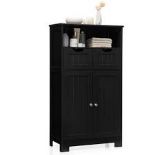 Floor Standing Utility Cabinet with Adjustable Drawers. - R14.7. This floor cabinet is a perfect