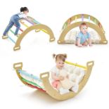 2-In-1 Arch Rocker With Soft Cushion-Colourful. - R14.7. This 2-in-1 arch climber will be a nice toy