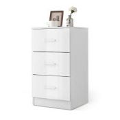 3-Drawer Wooden Dresser Cabinet with Anti - Toppling Device. - R14.13. Featuring 3 drawers with