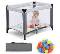 Portable Baby Travel Cot Crib Folding Bedside Bassinet Nursery. - R14.12.