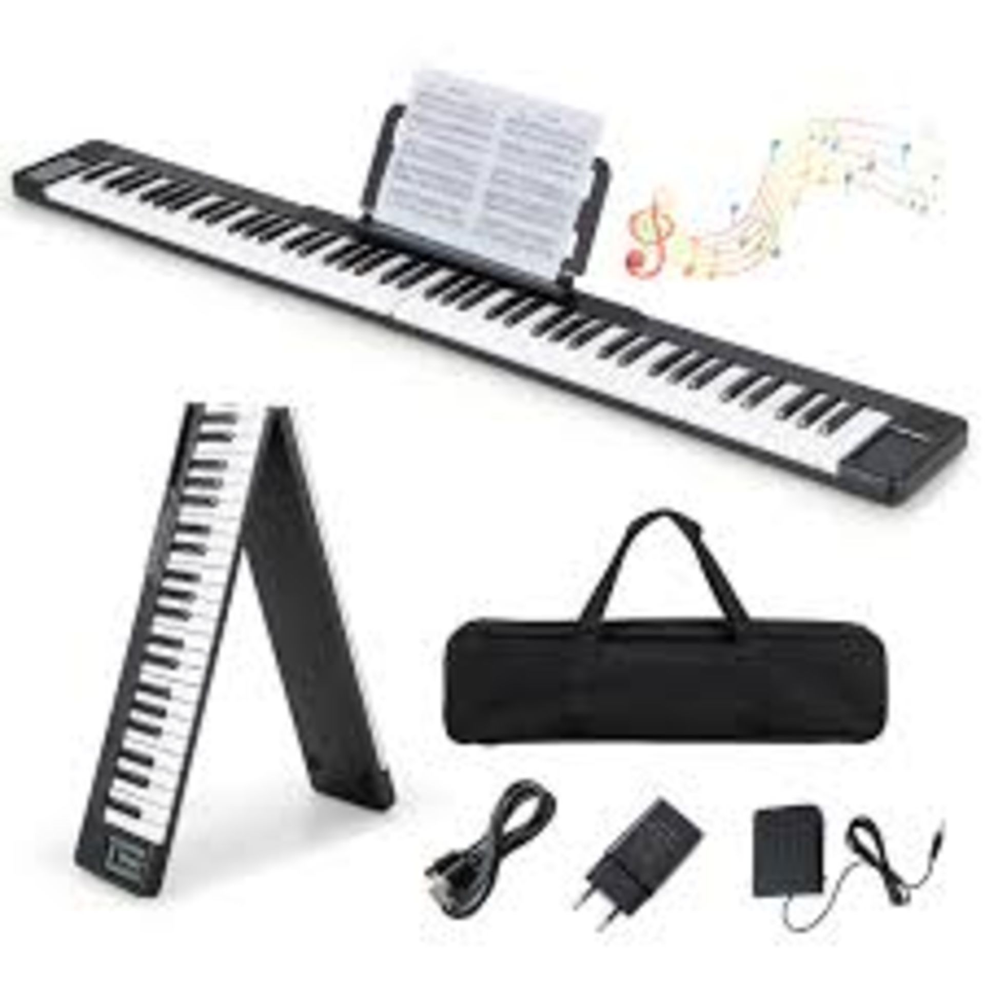 Foldable 88-Key Digital Piano for Beginners - R14.3.