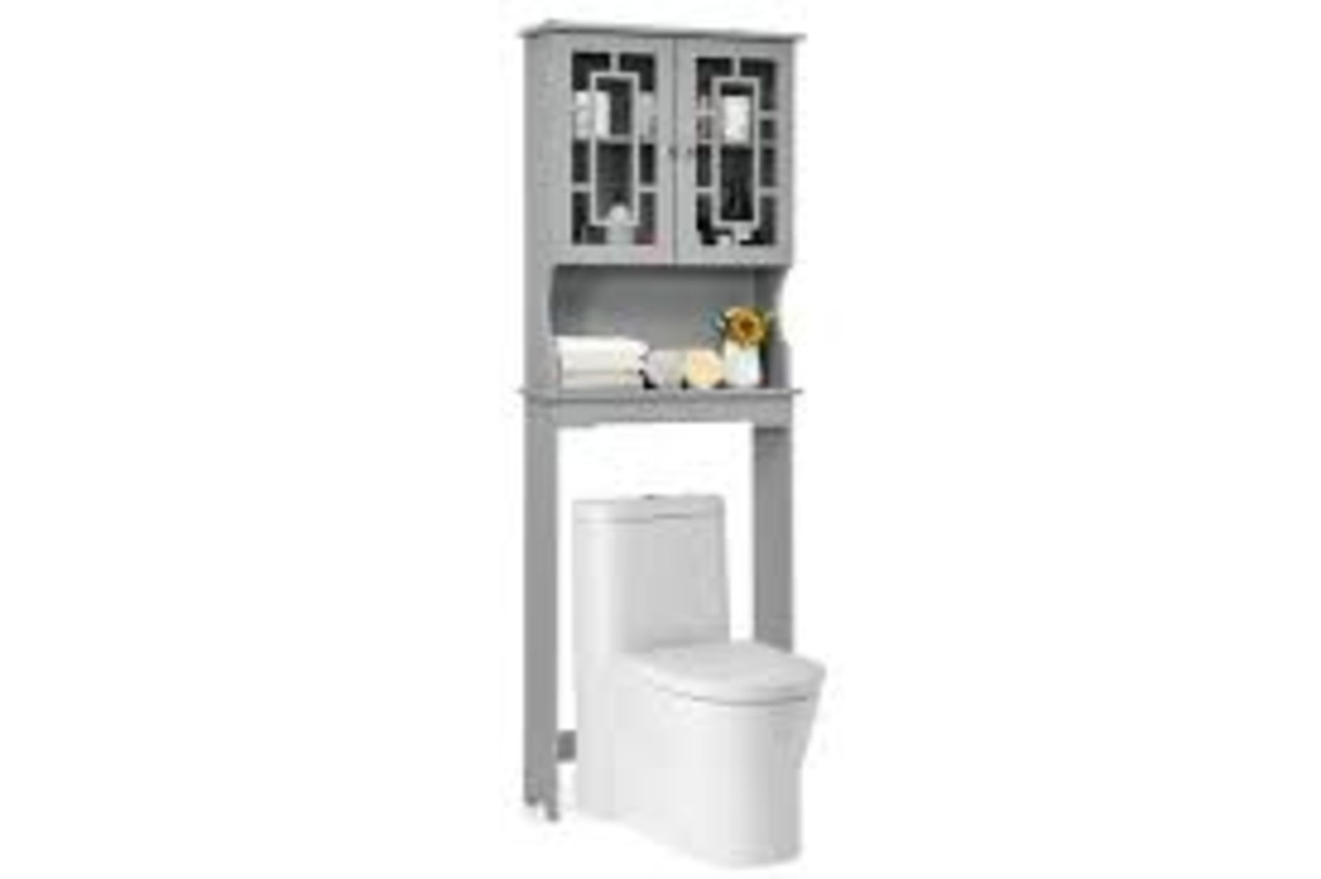 Shop Giantex 3 Tier Over the Toilet Bathroom Spacesaver Organizer. - R14.12.