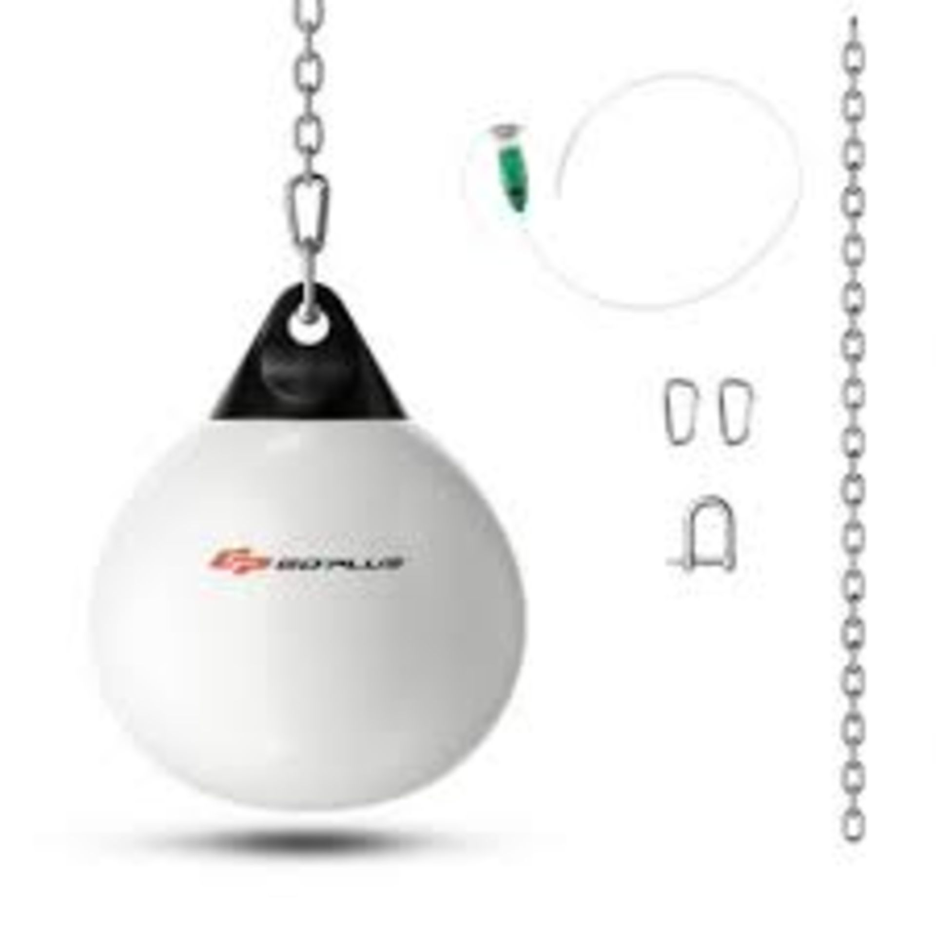 Water Punching Bag with Water Injector and Hanging Accessories. - R13.a13. This water heavy bag is