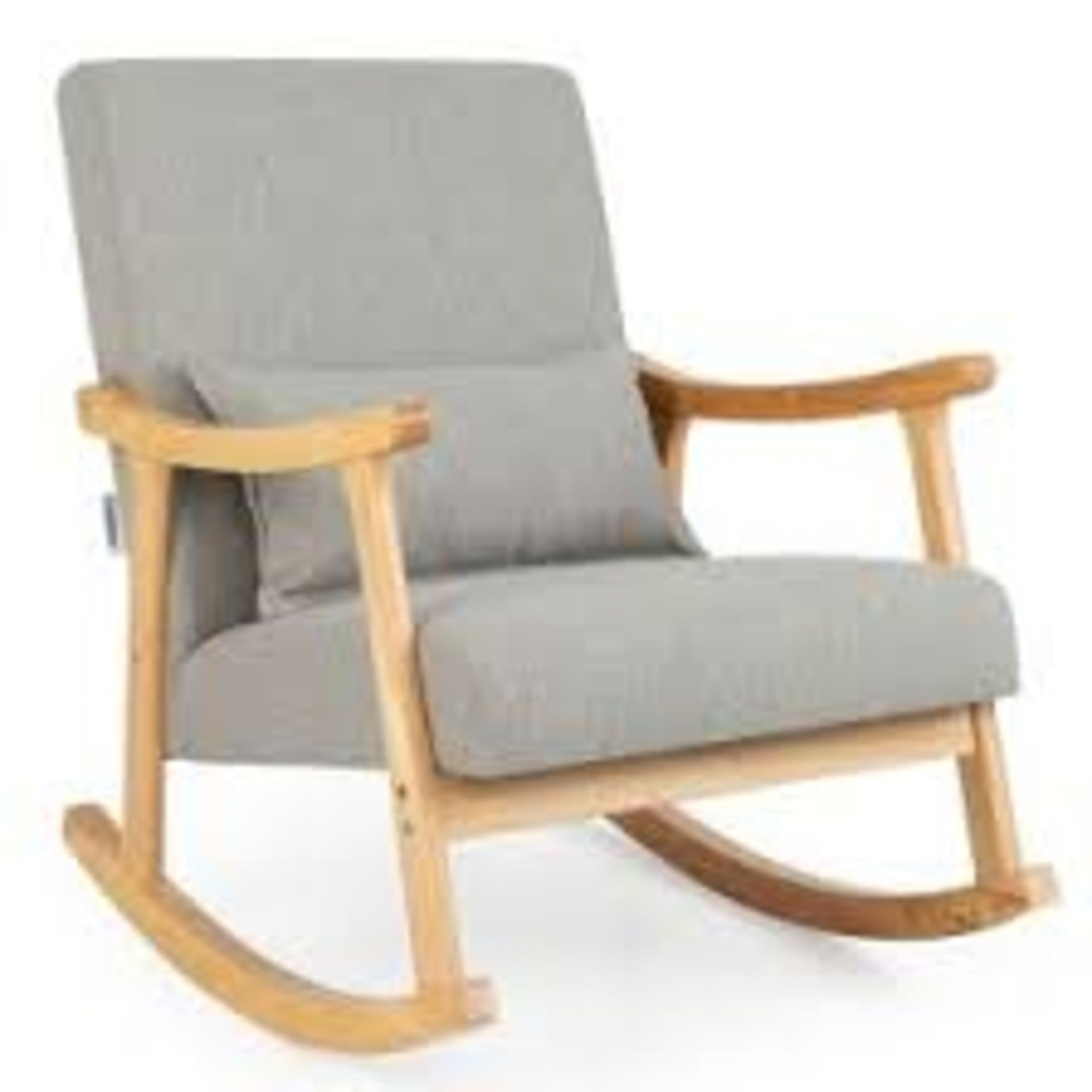 Rocking Chair Bamboo. - R13a.5.