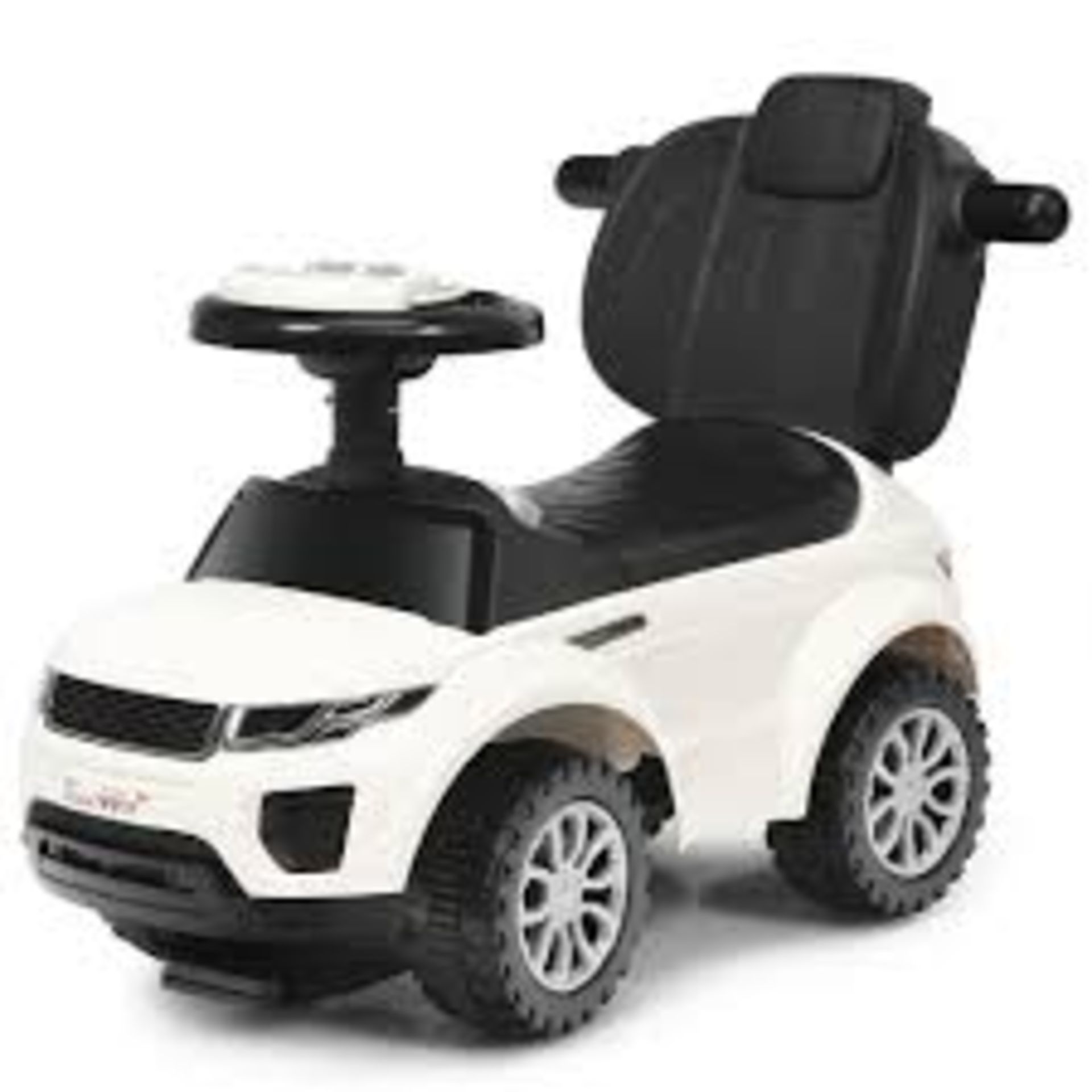 dCostway 3 in 1 Ride on Push Car Toddler Stroller Sliding Car White. - R14.13.