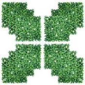 Costway 12pcs 20x20inch Artificial Daisy Hedge Plant Privacy . - R14.3