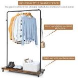 Clothes Rail Garment Rack with Wheels for Bedroom Hallway Shop. - R14.14. Still frustrated with