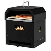 4-in-1 Multipurpose Outdoor Pizza Oven with Pizza Stone. - R14.12. It will be a pleasant