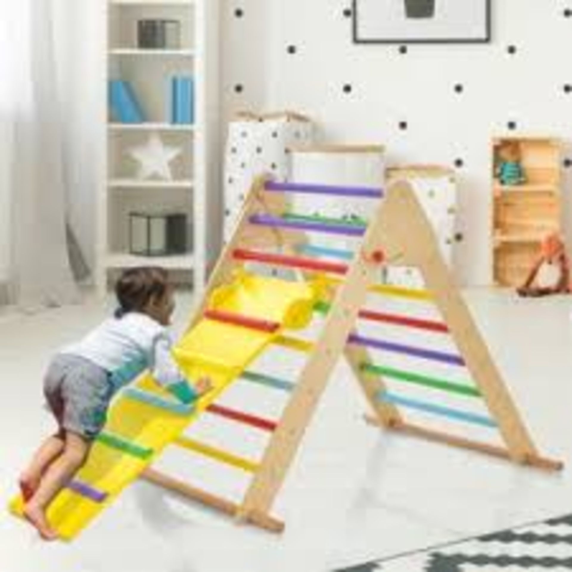 Costzon Climbing Toy for Toddlers, Foldable. - R14.7.