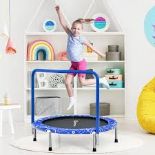 Costway 36 in. Outdoor/Indoor Blue Kids Trampoline Rebounder. - R14.11.