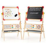 3-in-1 Freestanding Kids Art Easel with Double-sided Drawing Board. - R14.15. Designed with a