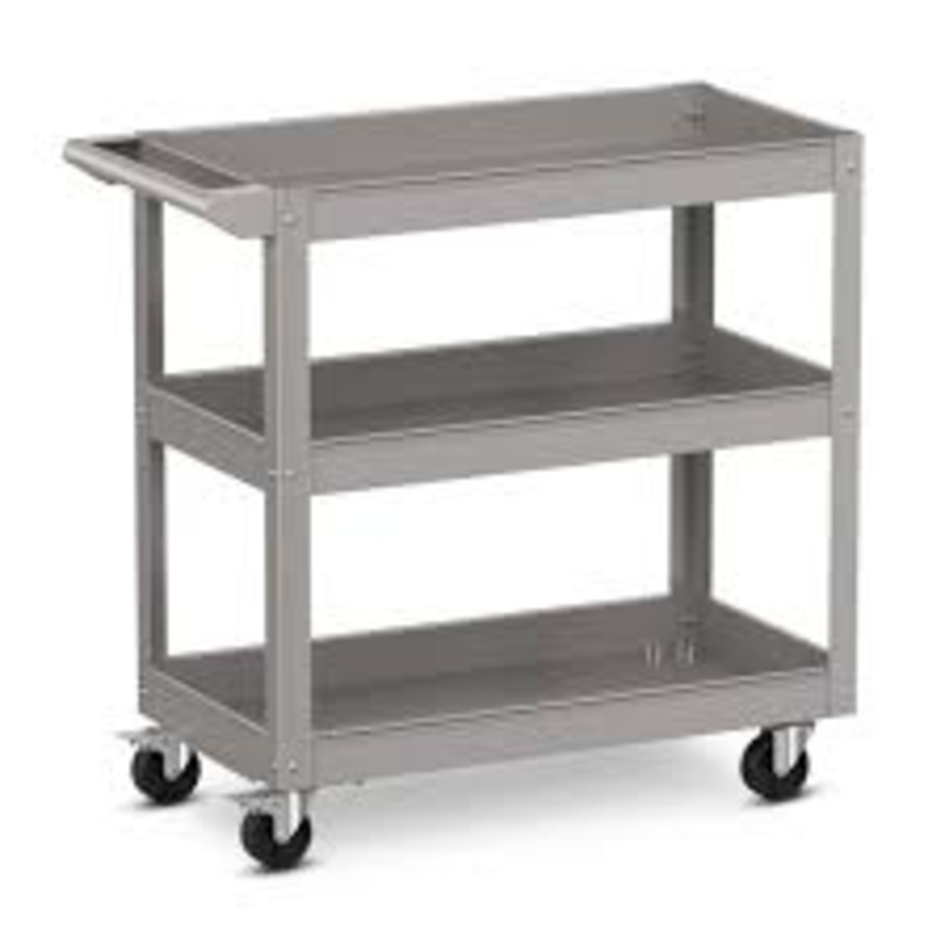 3-Tier Tool Trolley with Handle and Lockable Wheels. - R14.6. Want to keep your room organized? Come