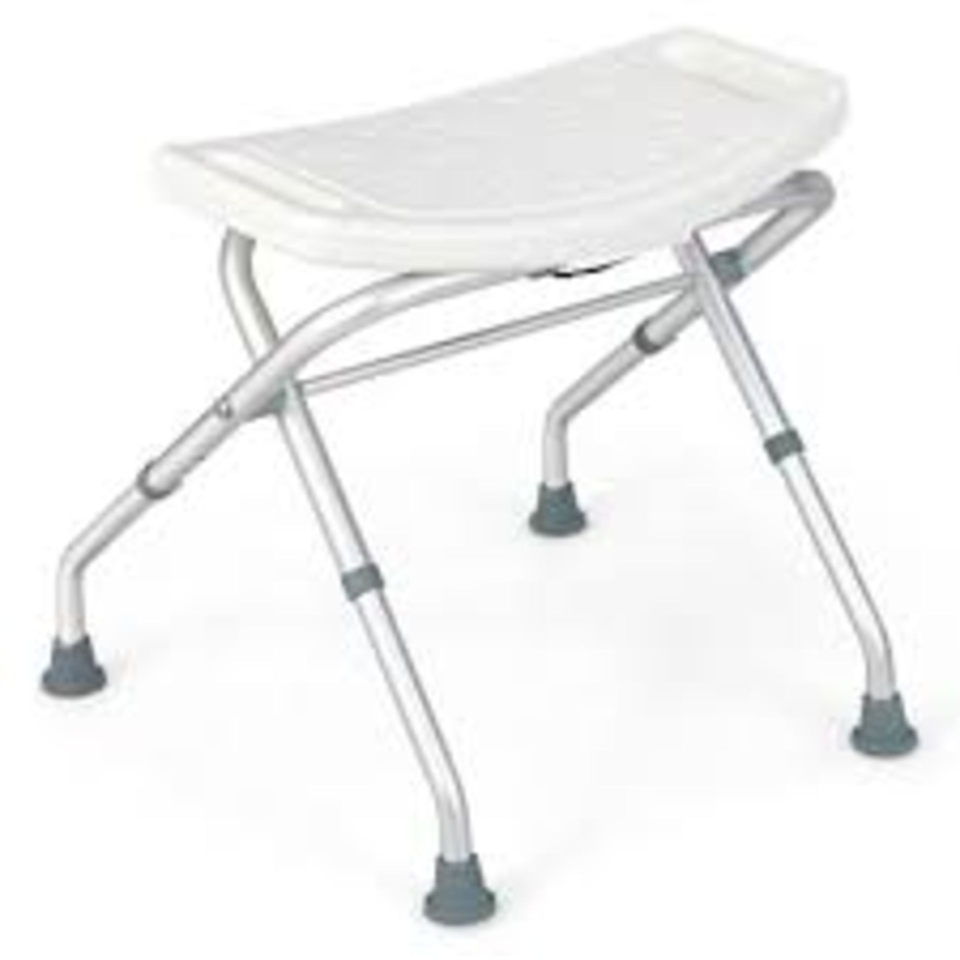 Folding Portable Shower Seat with Adjustable Height for Bathroom. - R13a.9.