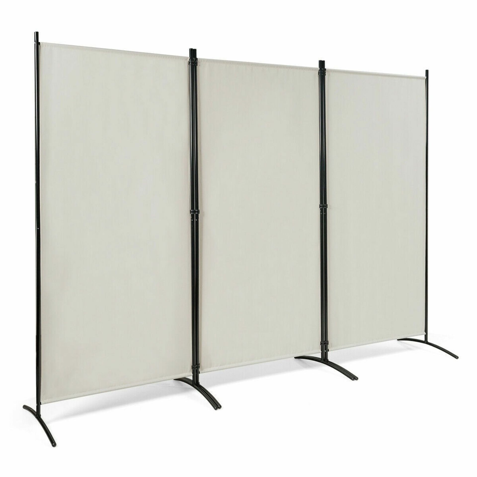 Folding Room Divider 3 Panel Wall Privacy Screen Protector - ER53