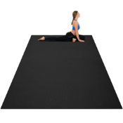 Large Yoga Mat 6' x 4' x 8 mm Thick Workout Mats - ER54