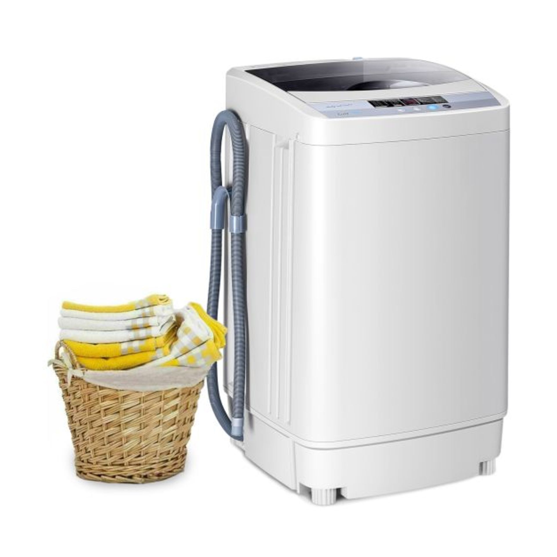 Portable Washing Machine with 8 Water Levels and 10 Washing Programs - ER54